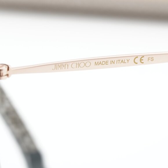 Jimmy Choo JC248 0FP3 00 Cat Eye 53mm Eyeglasses - Black/Gold - Picture 5 of 10